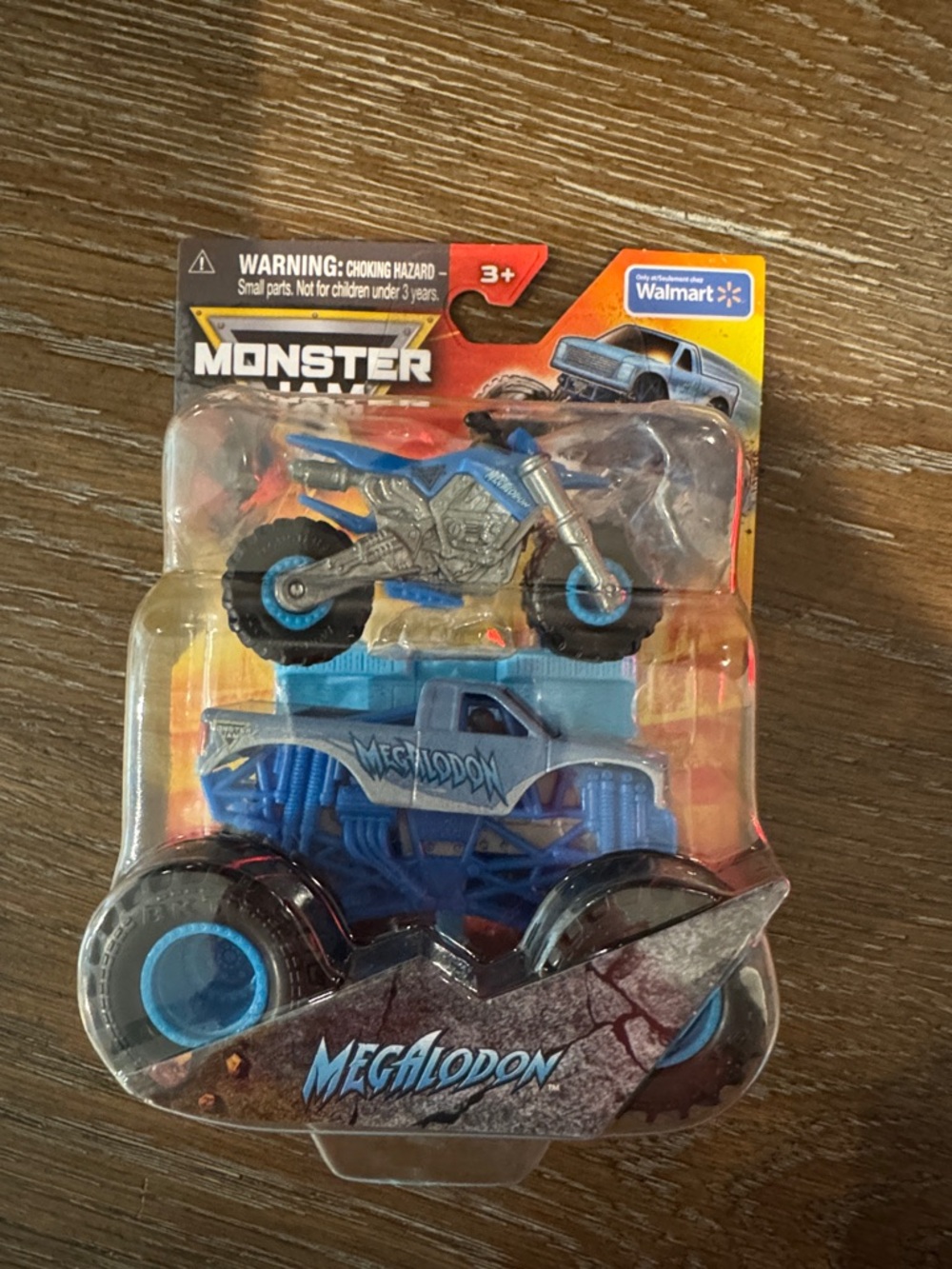 Megalodon Monster jam Truck & Dirt Bike Toy Pack